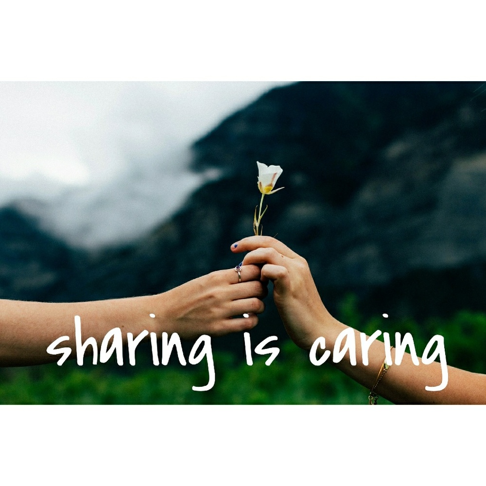 i'll share yours if you share mine 🌷